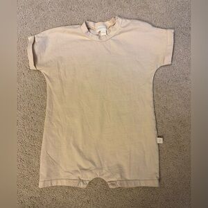 August River Cream Romper 12-18M